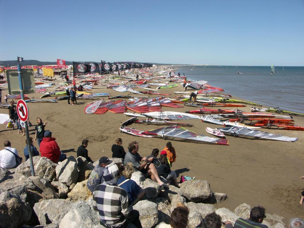 Hotel De La Plage Gruissan Zewnętrze zdjęcie